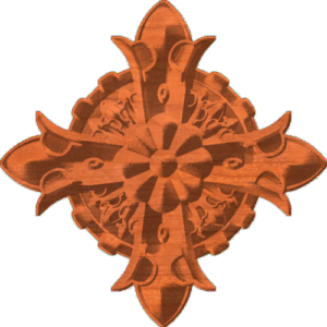 Ornamental Cross Rosette