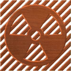 Radiation Warning Sign