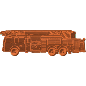 Modern fire engine