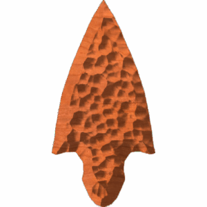Flint Broad Arrow Head