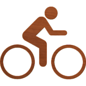 Stick Figure-Biking