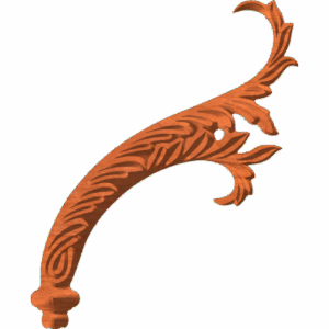 Filigree outline