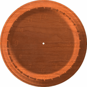 12 inch clock face