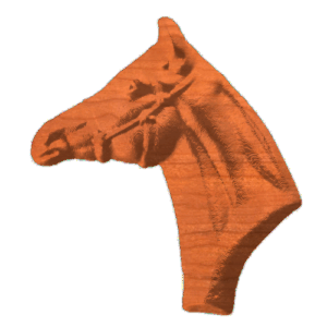 Horse Bust 01