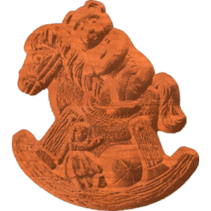 Bear on Rocking Horse