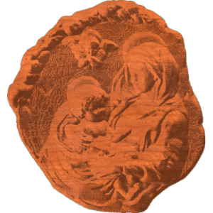 Mary and Christ Scene