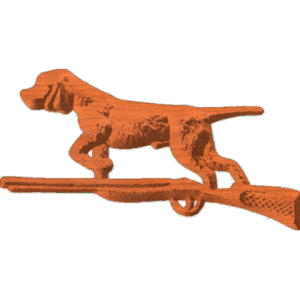 Dog on Gun