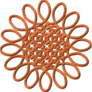 Swirl Rosette