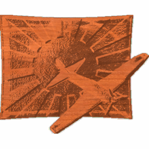 Plane&Flag01