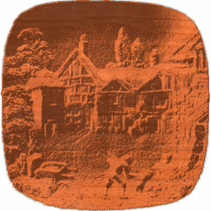 OldCountrysideFarmScene