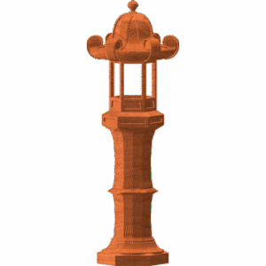 Chinese Lamp Post 2