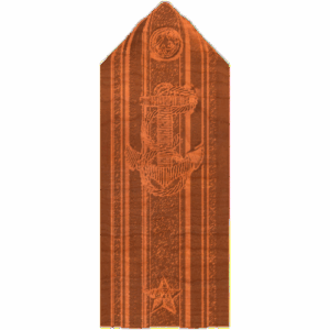 Military - Star Rear Admiral Lower Half Shoulder board