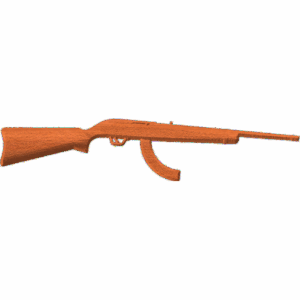 Rifle with Banana Clip