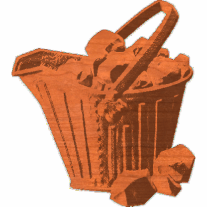 Old Country Coal Bucket