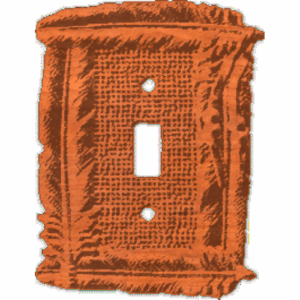 FeatherLightSwitchPlate