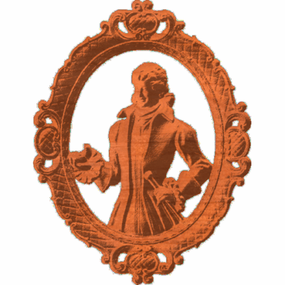 Ornate Man Proposing In Frame