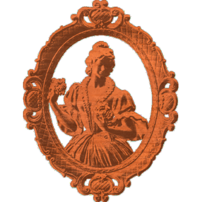 Ornate Woman In Frame
