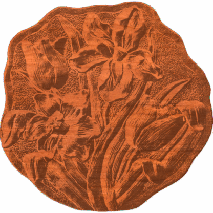 Tulip Iris Daffodil Plaque