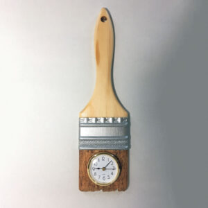The Paintbrush Clock