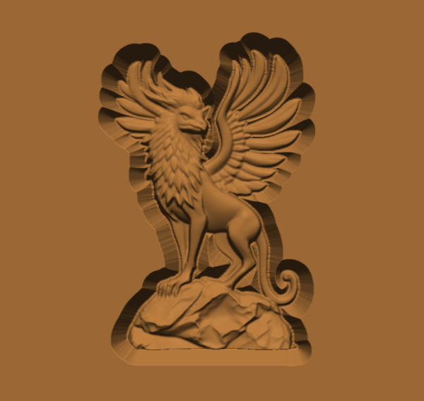 Gryphon on Outcrop