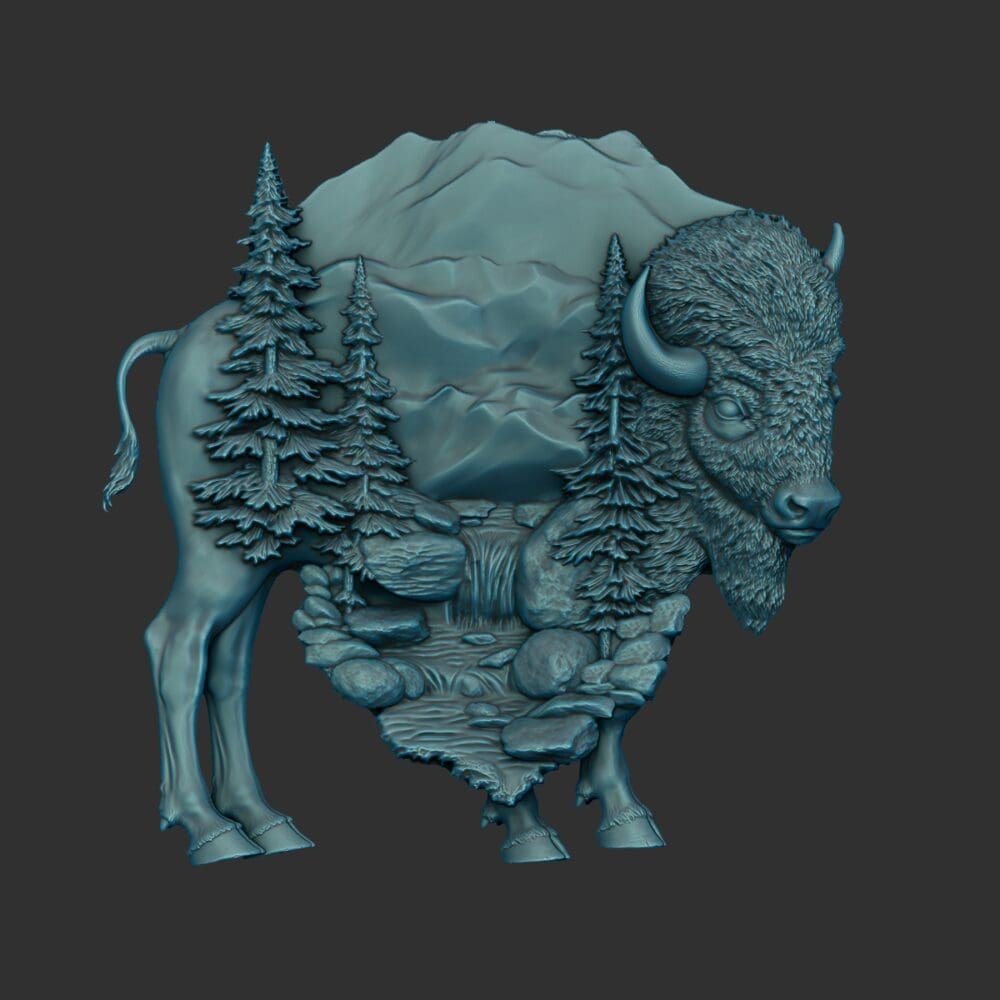 Buffalo Scene