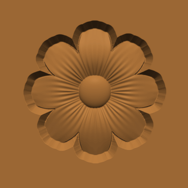 Ornamental Stylized Flower