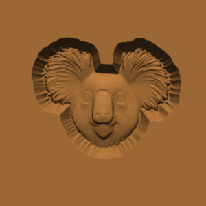 Ornamental Animal Head/Bust Series: Koala