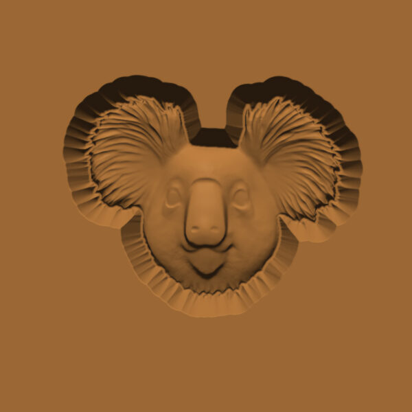 Ornamental Animal Head/Bust Series: Koala
