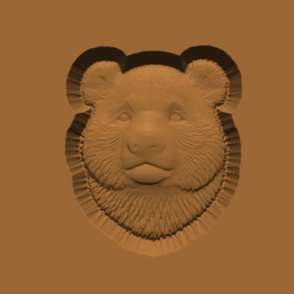 Ornamental Animal Head/Bust Series: Panda
