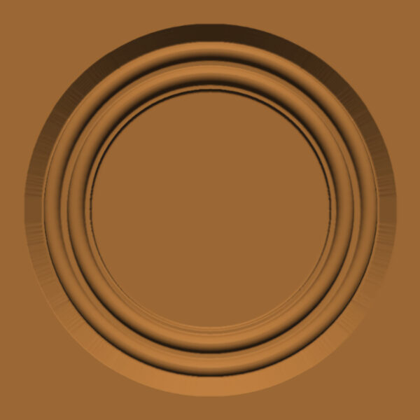 Simple Double Circle Frame