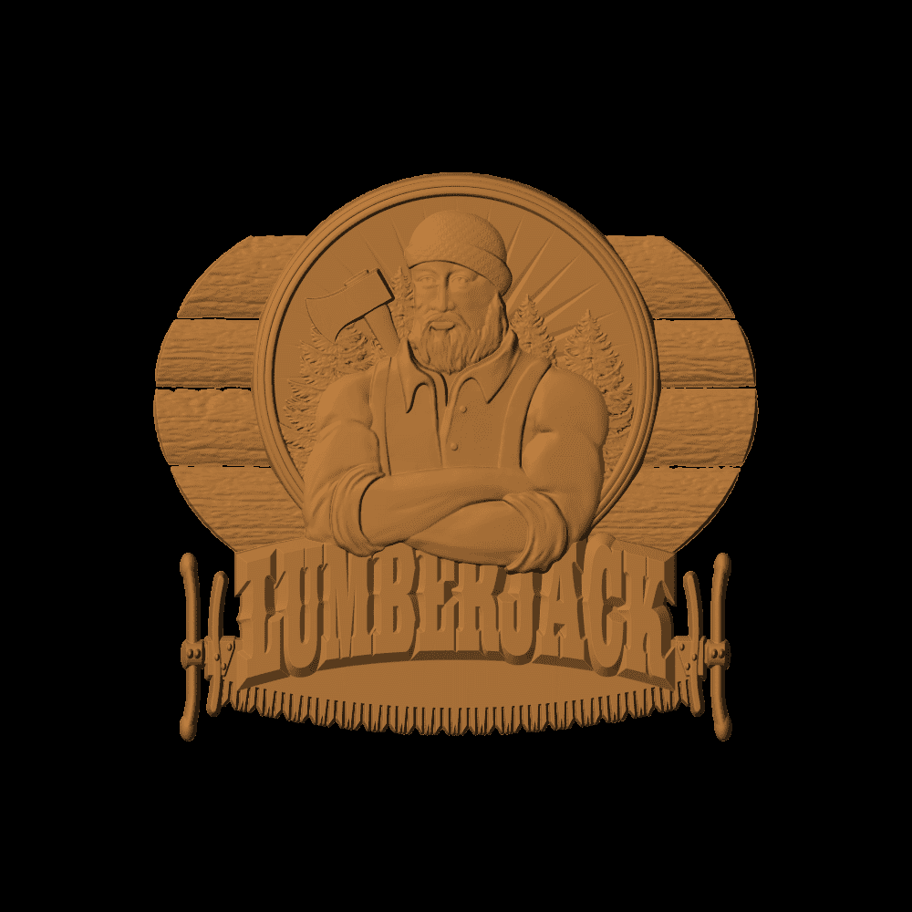 LUMBERJACK SIGN
