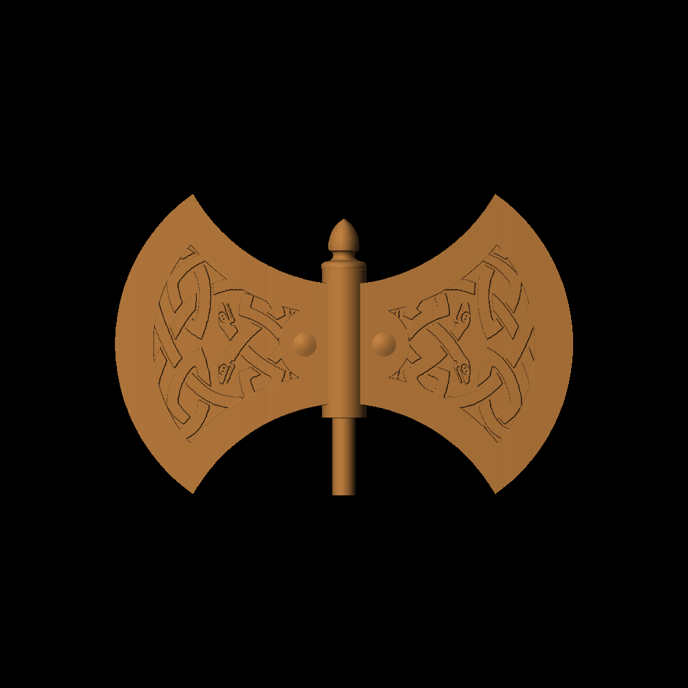 Barbarian Battle Axe