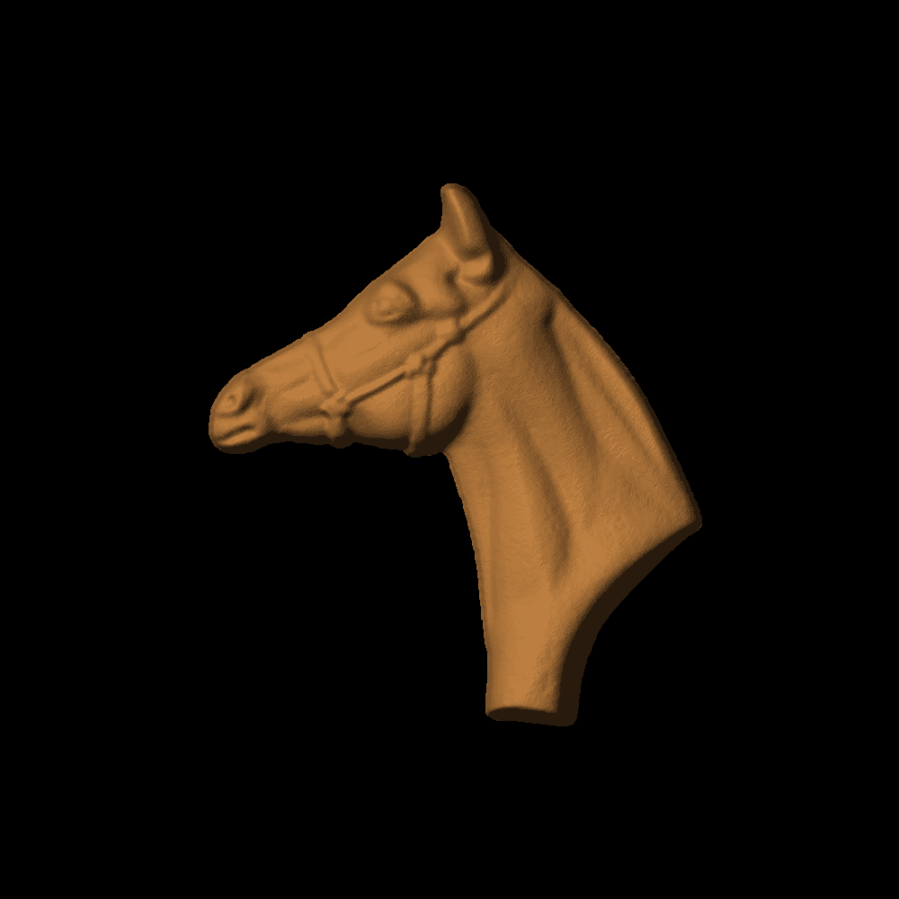 Horse Bust 01