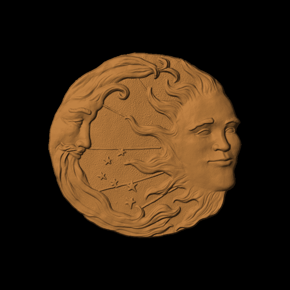 Sun and Moon Scene