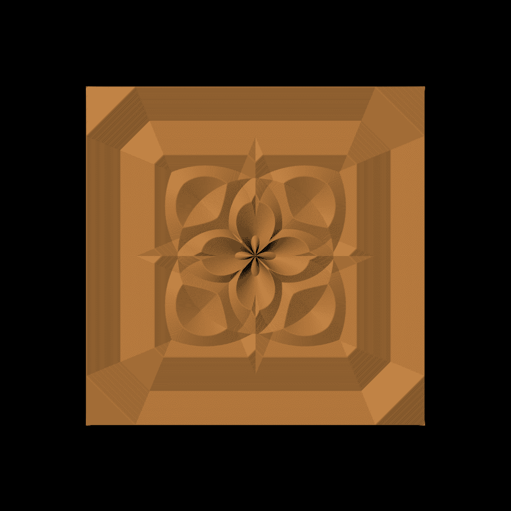 Clover Rosette