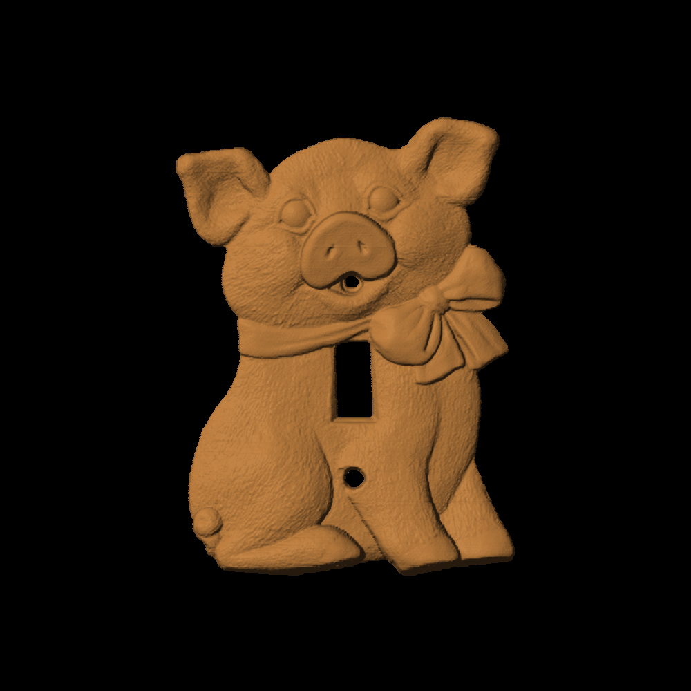 PigLightswitchPlate