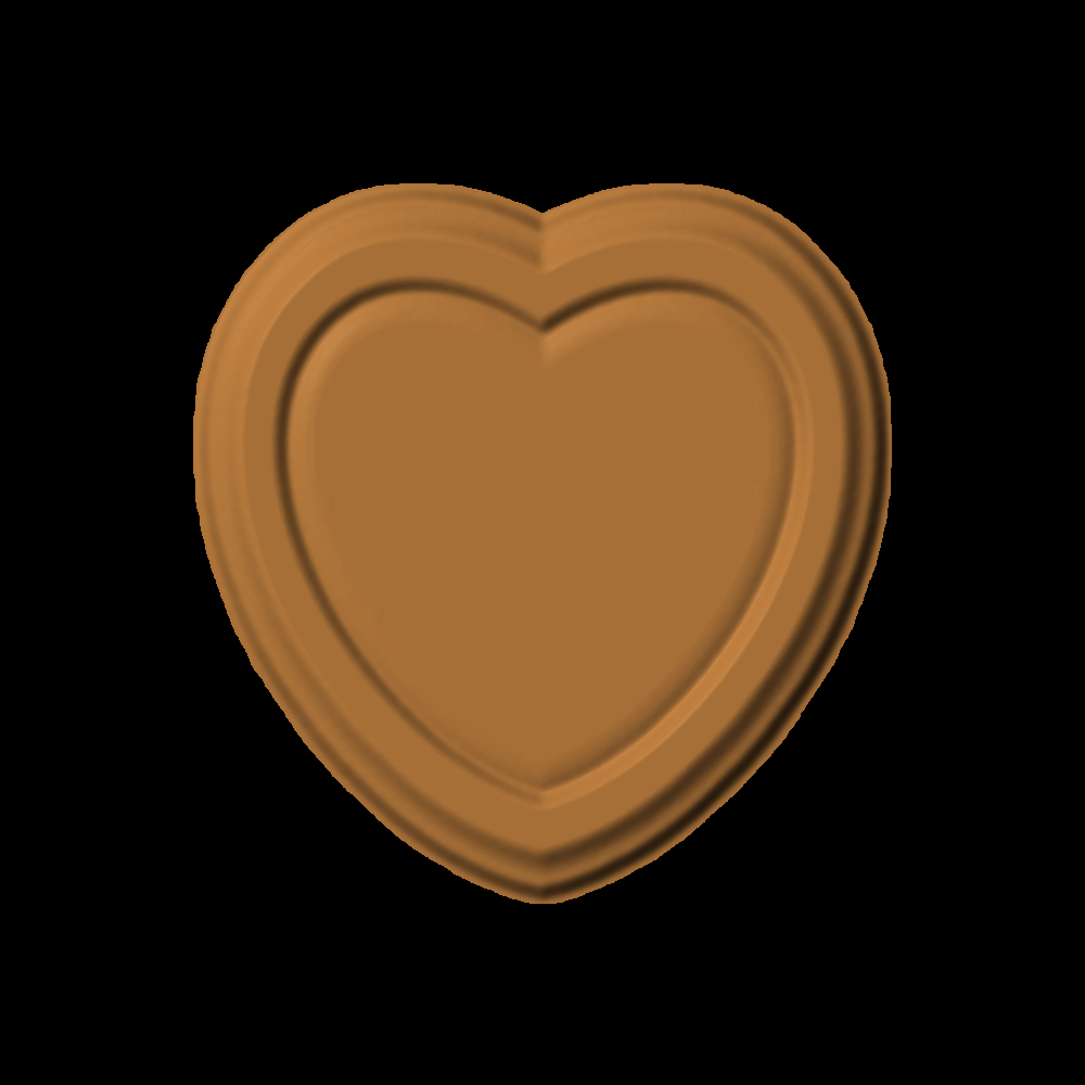 Heart Message Blank