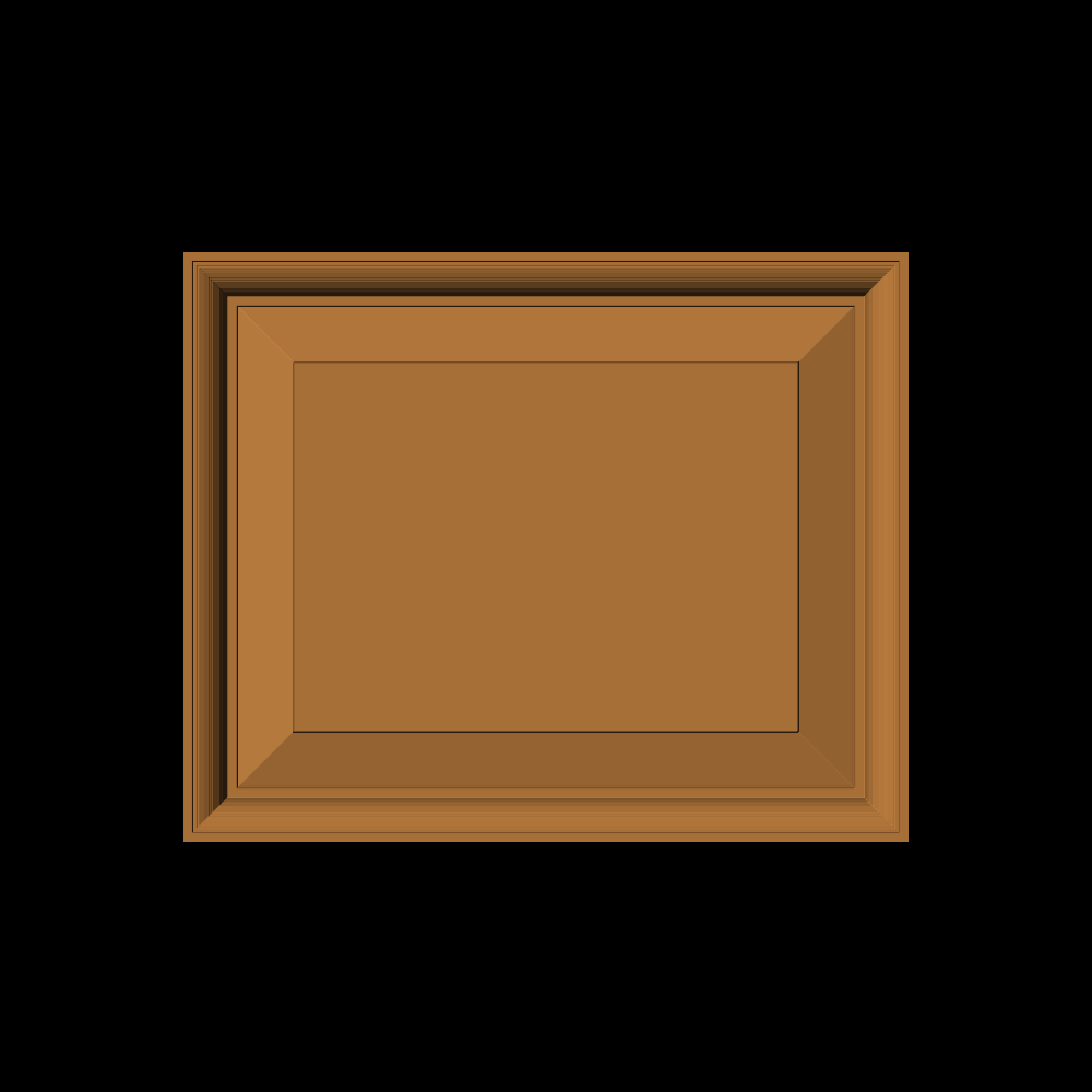 Classic Beveled Country Door Panel Blank 400 A