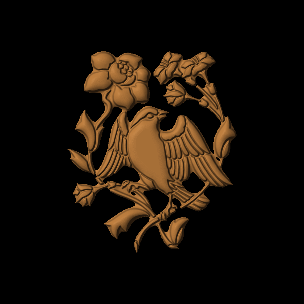Bird in Flowers