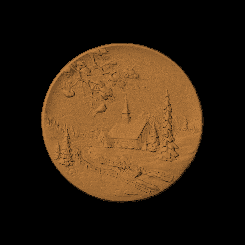 Church In Winter - Disc