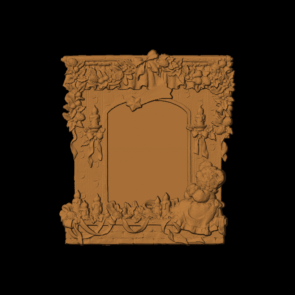 Frame - Holiday Fireplace - 1
