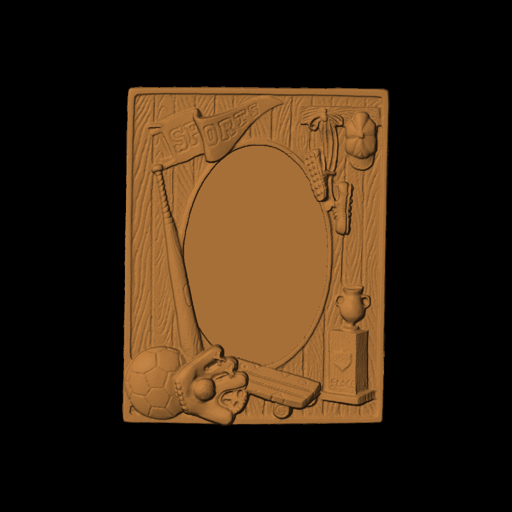 Plaque - Sports Motiff - 1