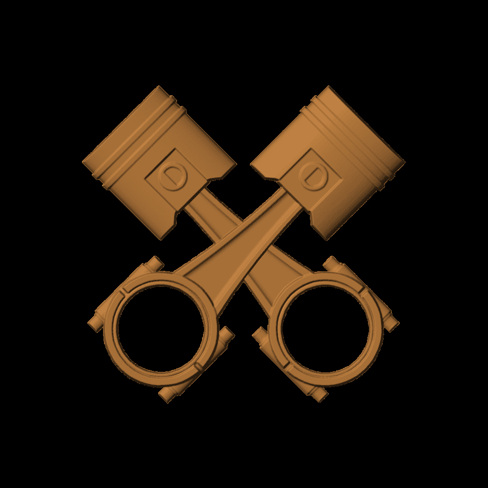 CROSSED PISTONS