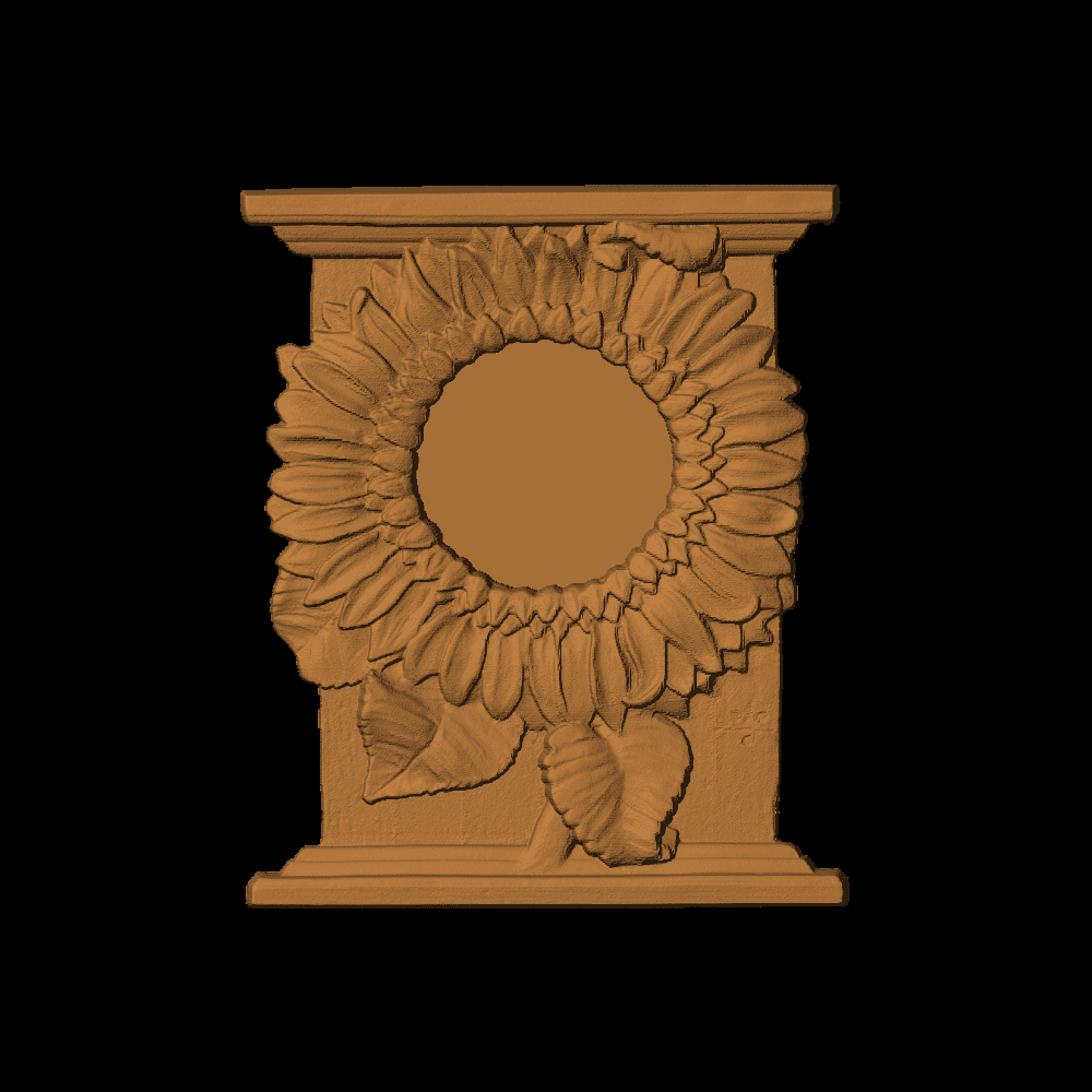 Clock- Sunflower - 1