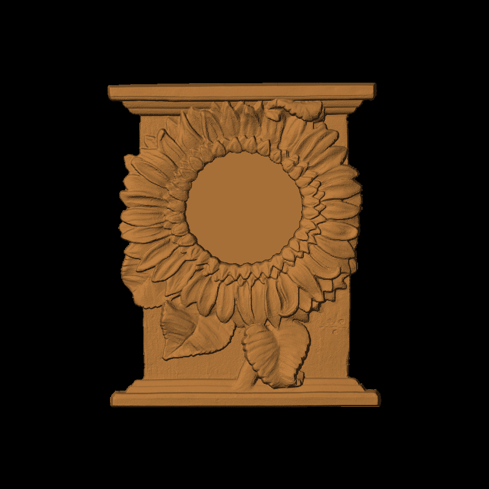 Clock- Sunflower - 2