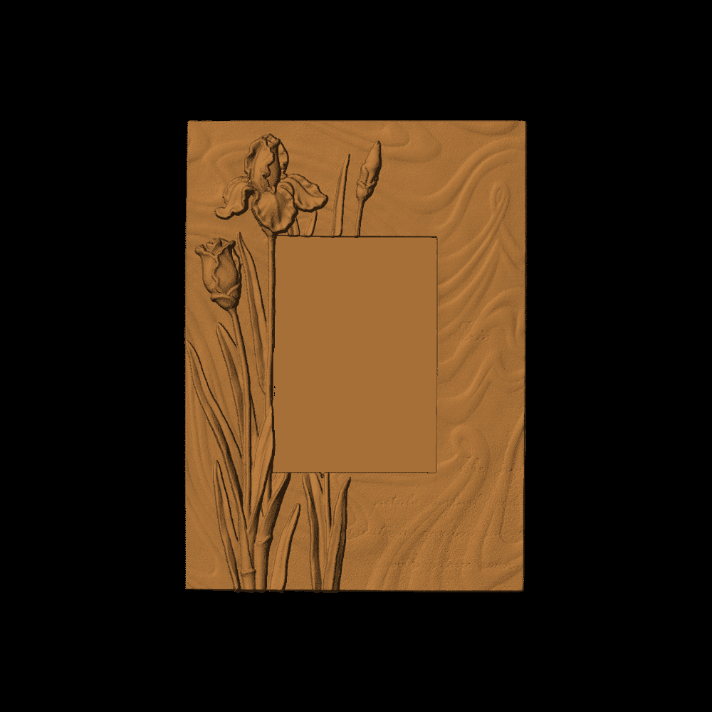 Frame With Iris - 2