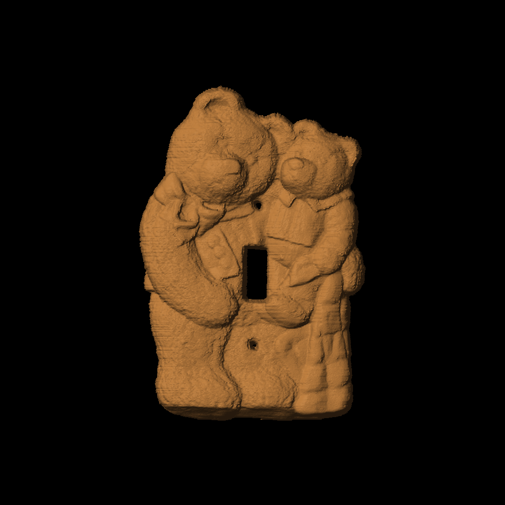 Teddy Bear Switch Plate - 1