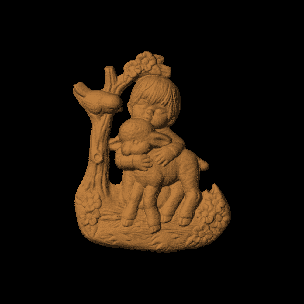 Child With Lamb - 1