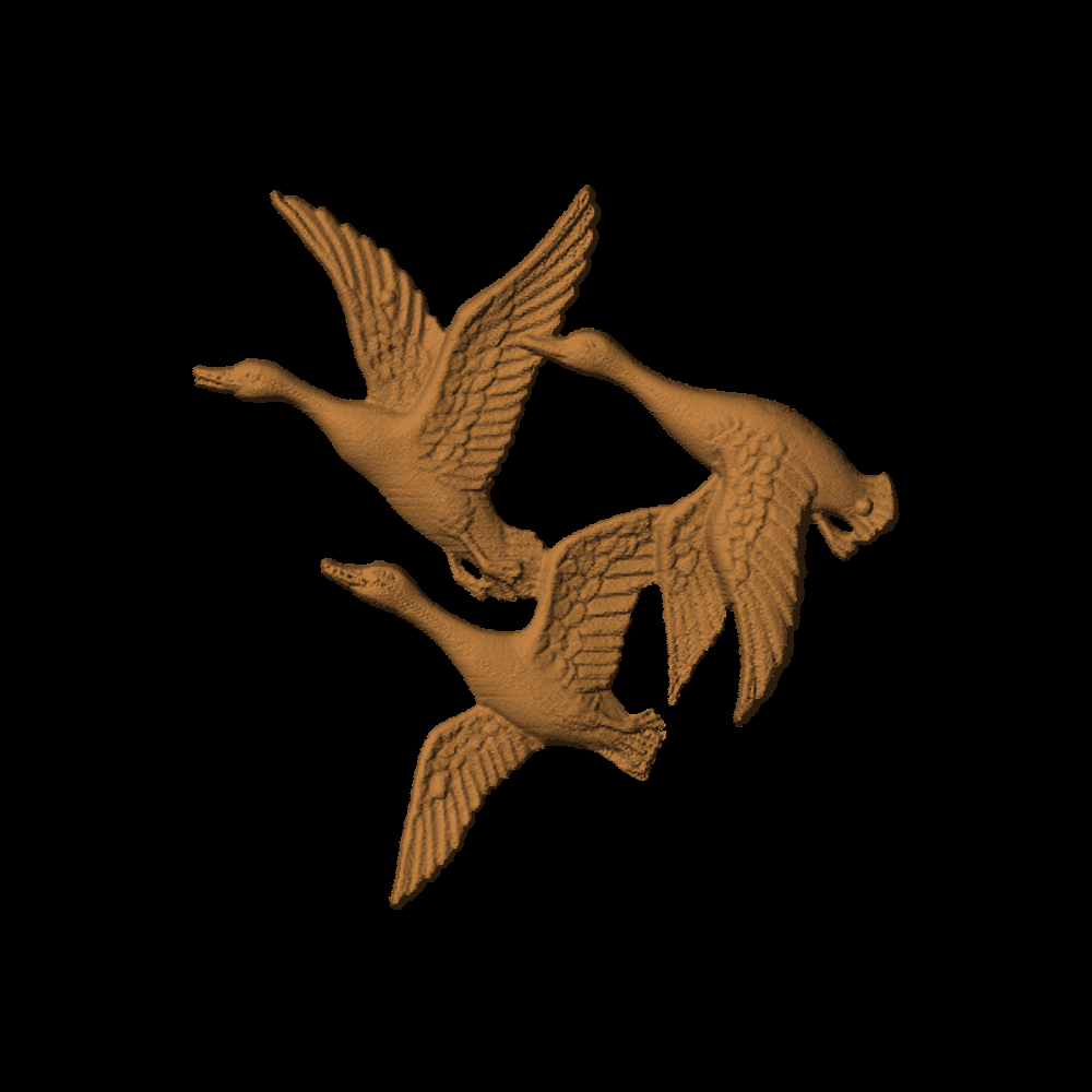 Geese Flying-1