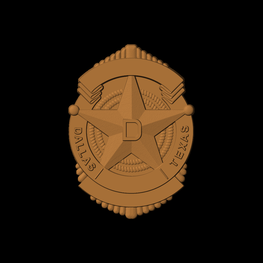 Dallas Police Badge